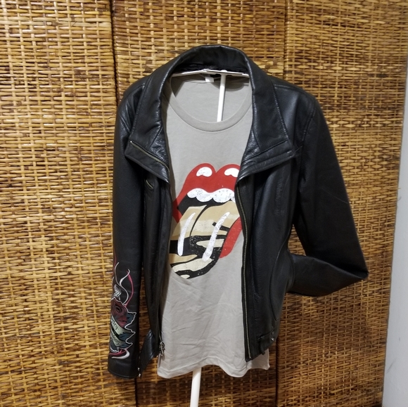 ROLLING STONES CAMO GRAPHIC T-SHIRT - Picture 2 of 3